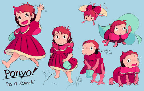 Ponyo Scarab Redesign